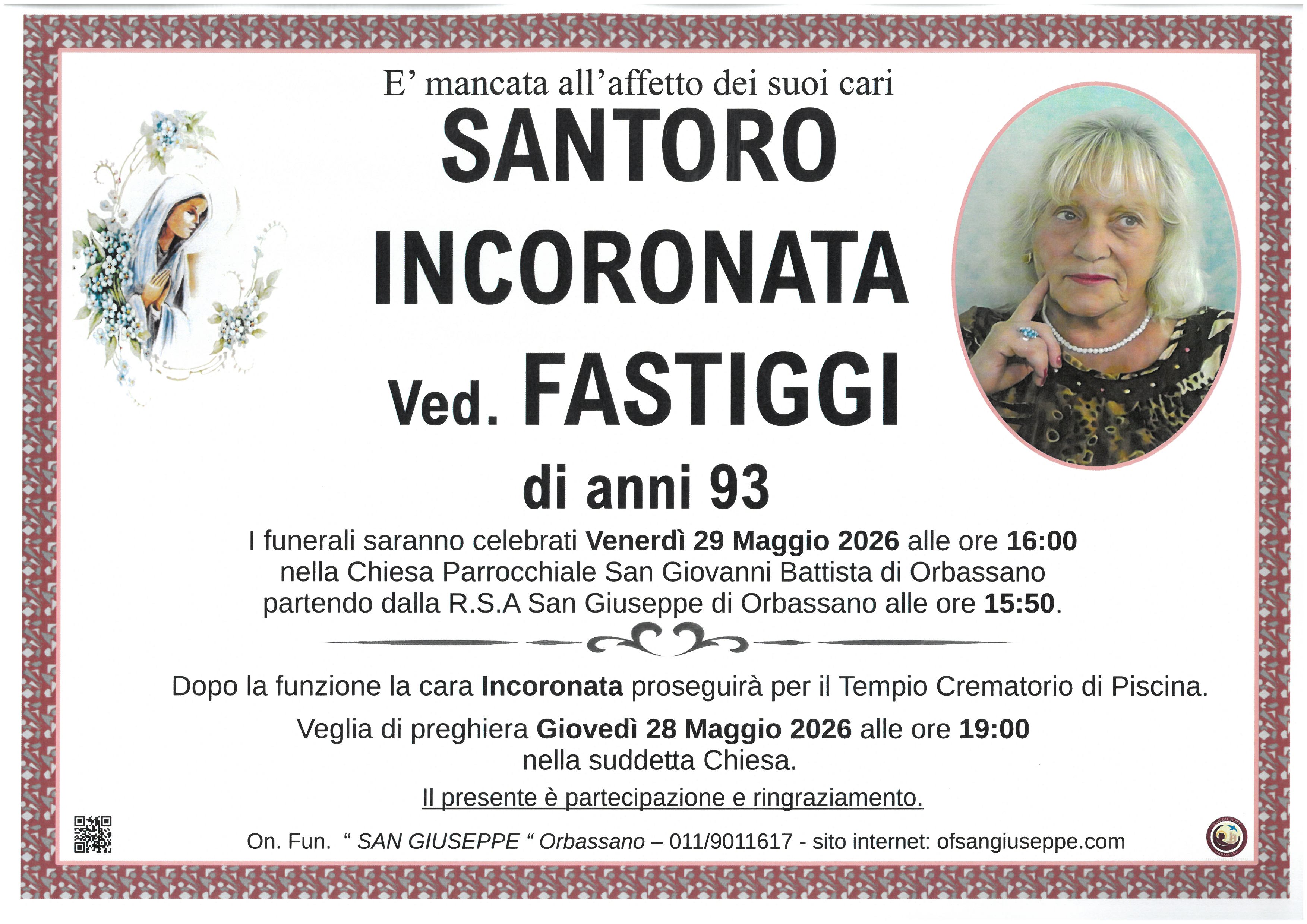 SANTORO INCORONATA