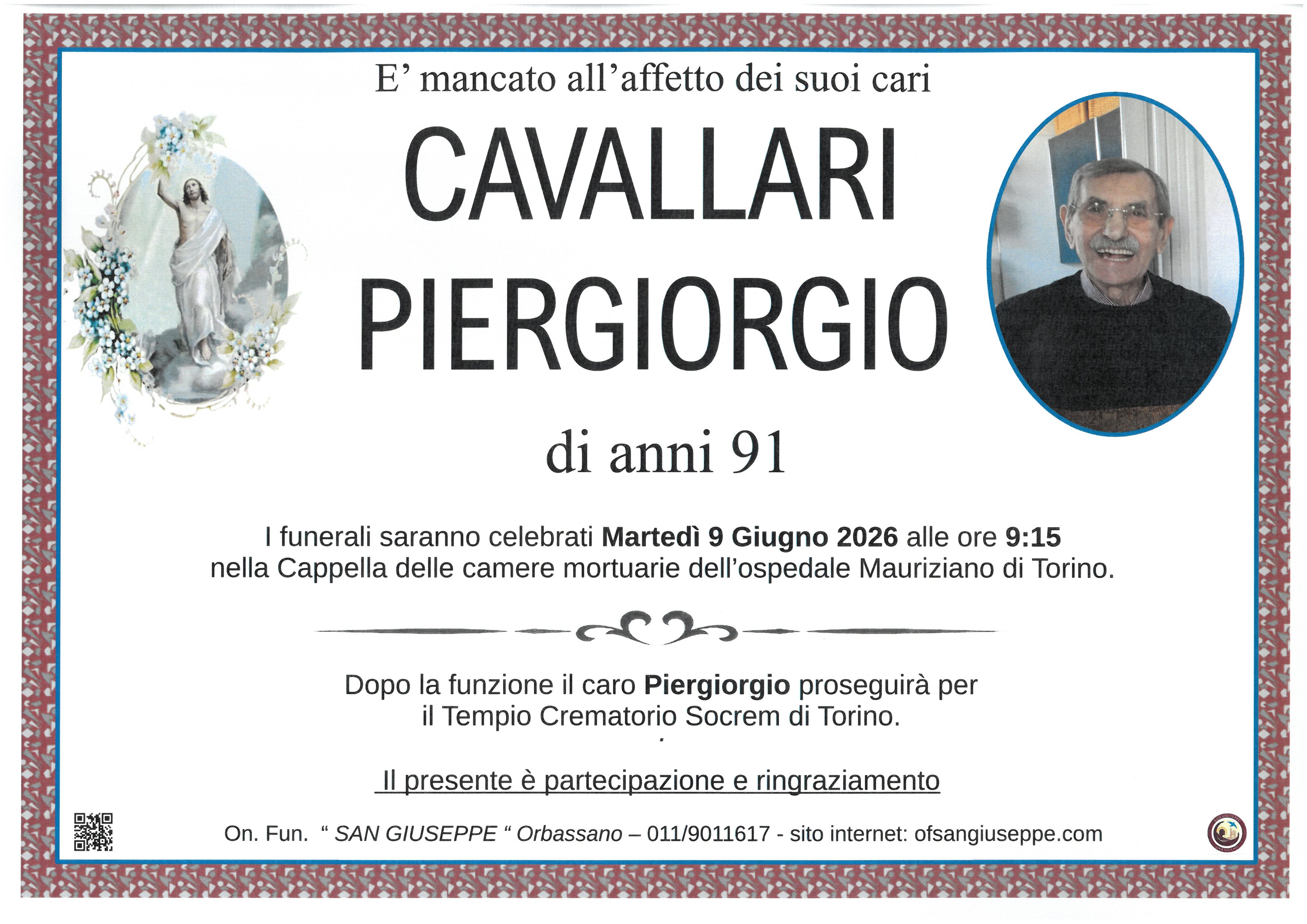 CAVALLARI PIERGIORGIO