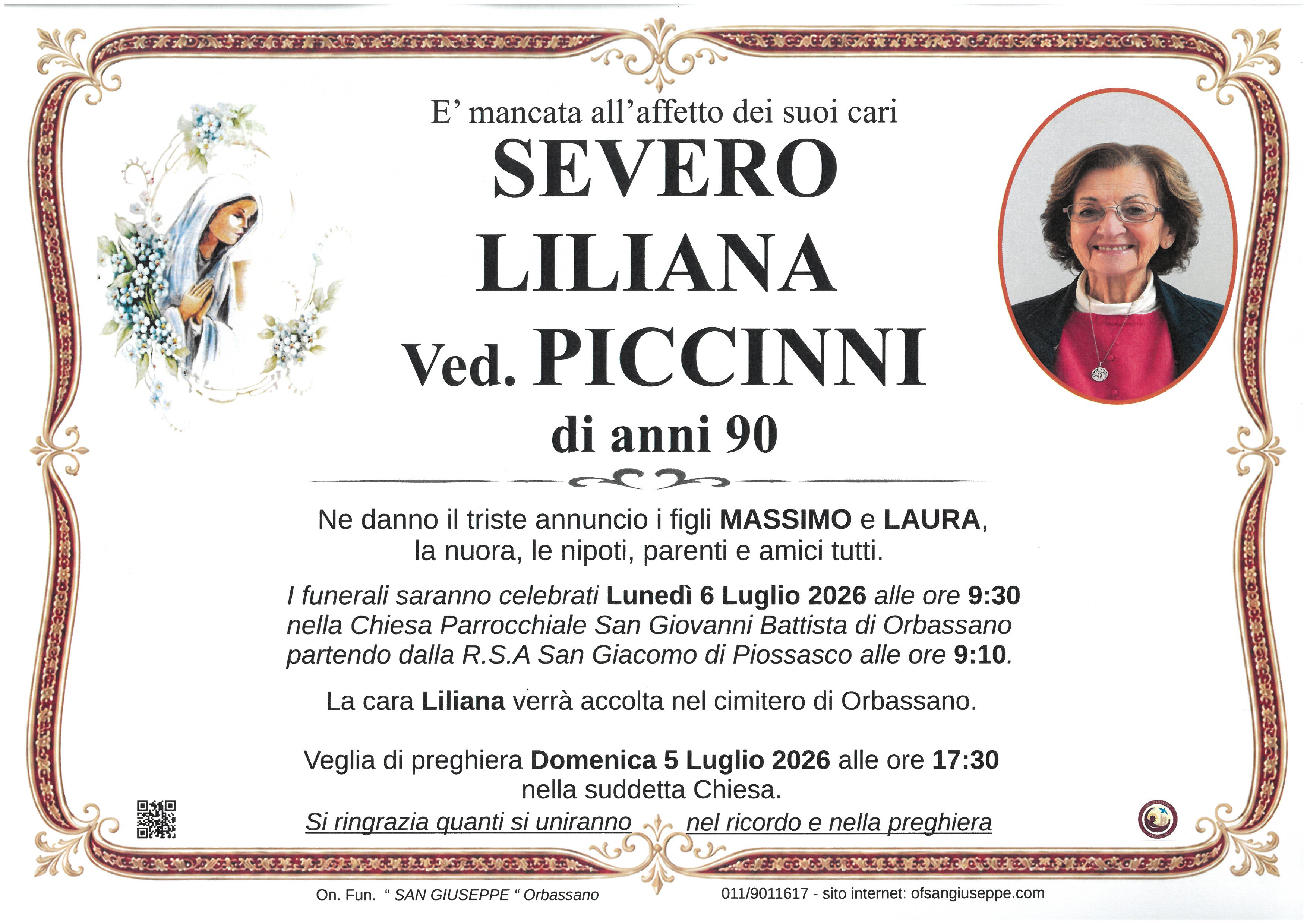 SEVERO LILIANA
