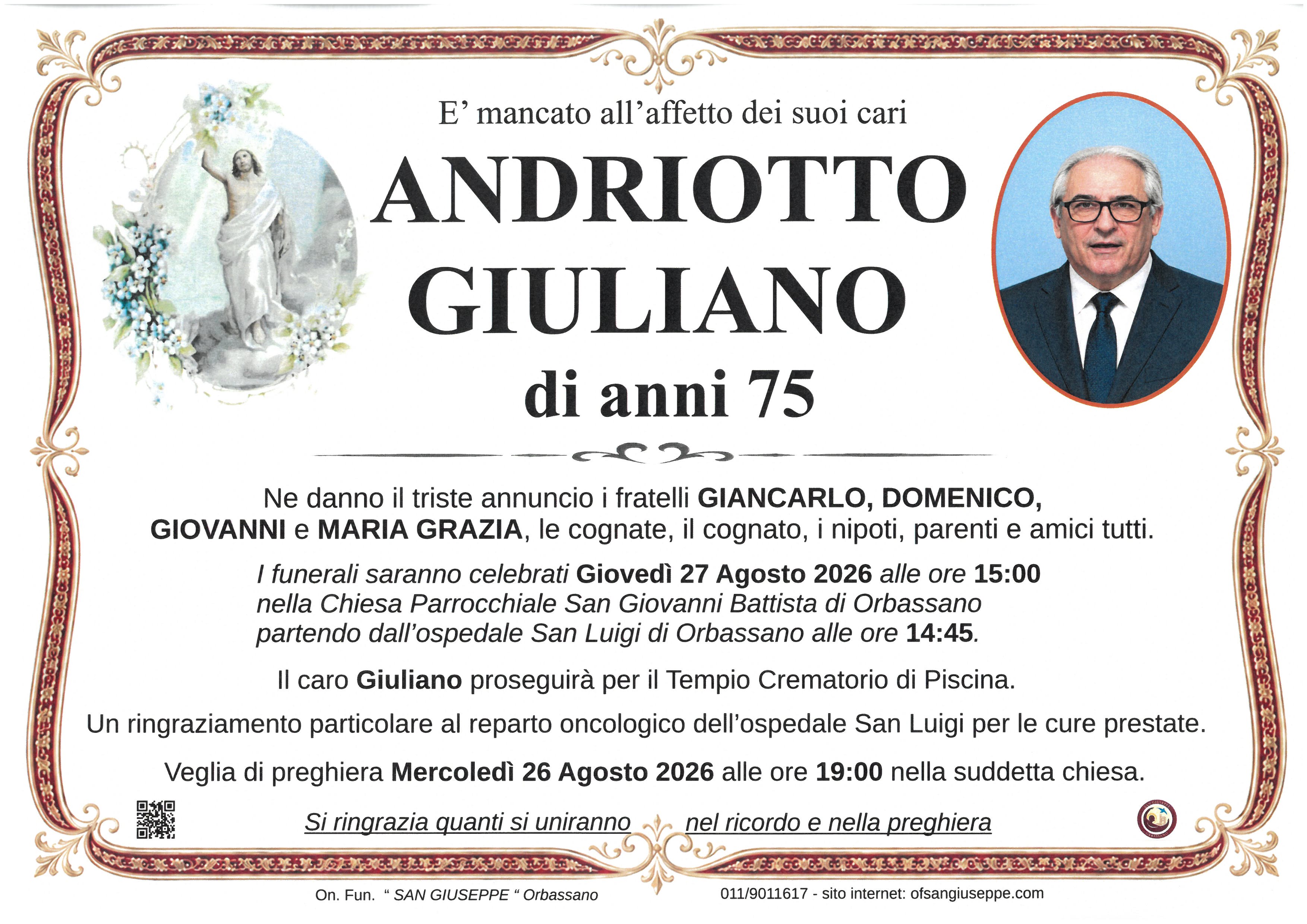 ANDRIOTTO GIULIANO