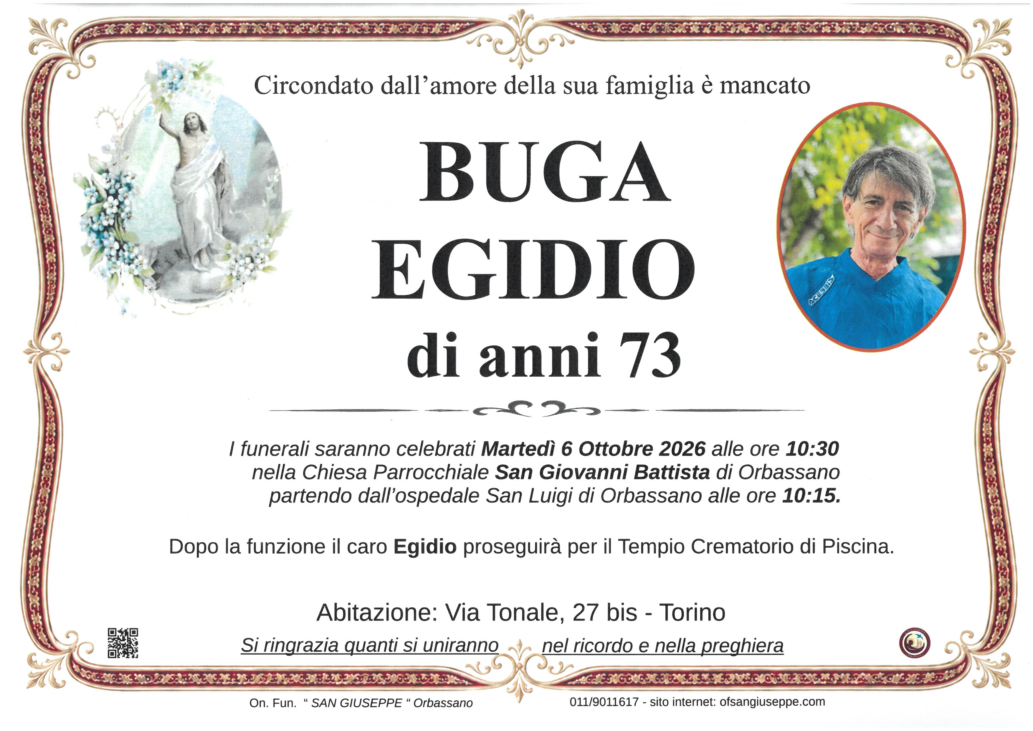 BUGA EGIDIO