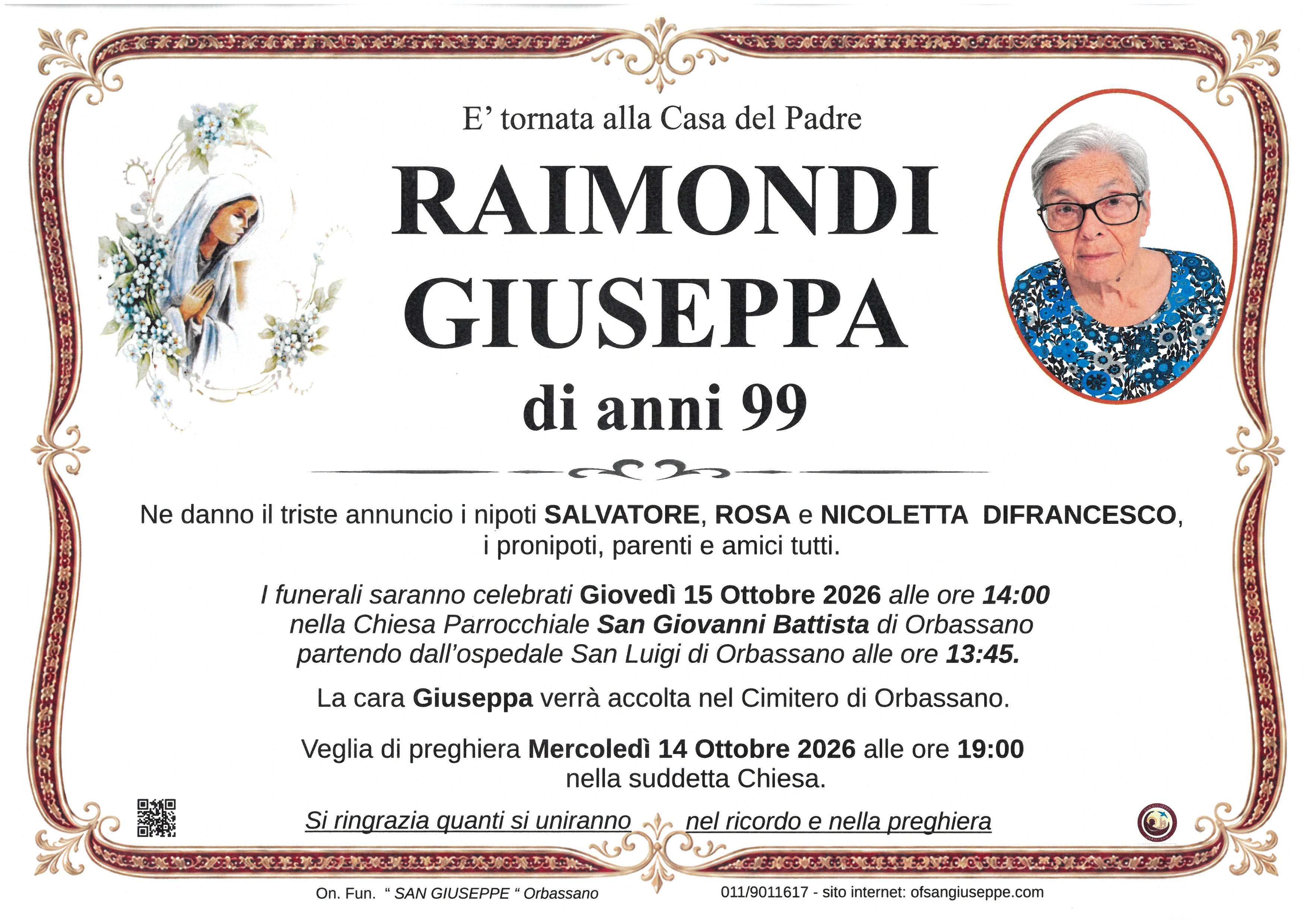 RAIMONDI GIUSEPPA